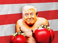 Trump promoting his coins.