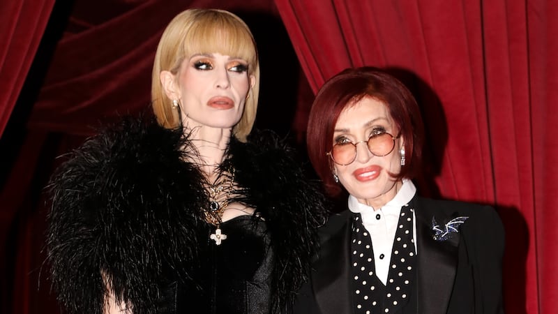 Kelly Osbourne and Sharon Osbourne attend The BRIT Awards 2026 at Co-op Live on February 28, 2026 in Manchester, England.