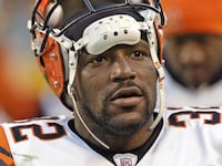Image of Rudi Johnson on the football field.