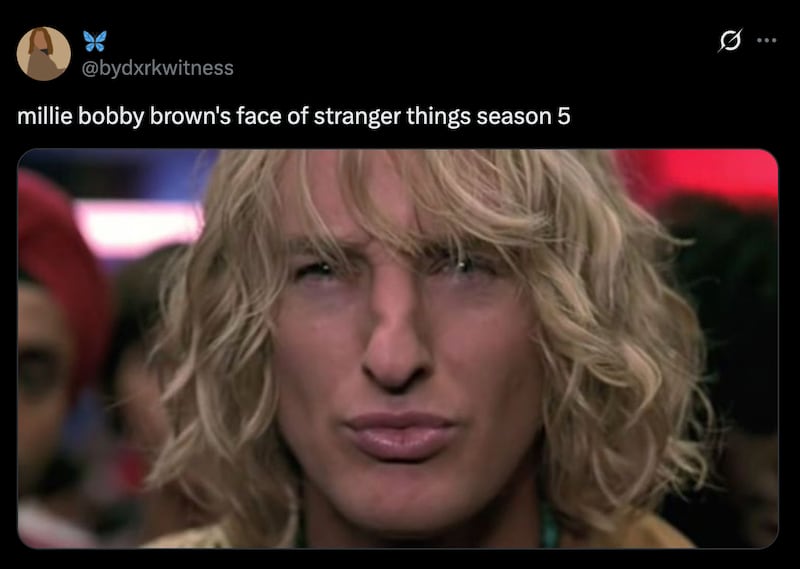 Stranger Things/ Eleven's lips