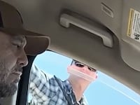 George Doliez questioned by Border Patrol.