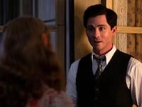 Logan Lerman in We Were the Lucky Ones.
