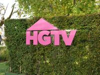Signage is seen during the HGTV's "Ugliest House in America" For Your Emmy Consideration Event at Saban Media Center on April 28, 2023 in North Hollywood, California