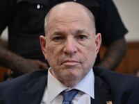 Harvey Weinstein appears in Manhattan Criminal Court for a hearing on May 29, 2024 in New York City. The fallen movie mogul is awaiting a retrial on rape charges after his 2020 conviction was tossed out.