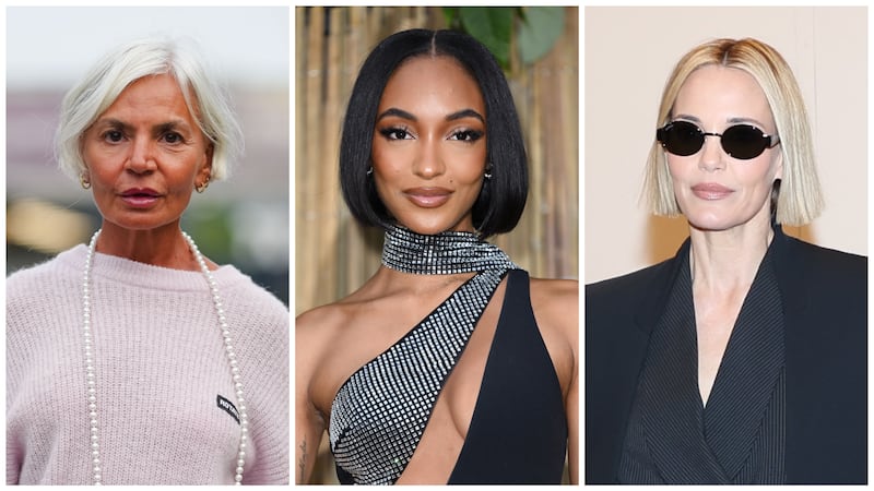Grece Ghanem, Jourdan Dunn, and Leslie Bibb prove the enduring power of bob haircuts