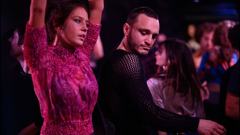 A photo of Franz Rogowski and Adèle Exarchopoulos in 'Passages'