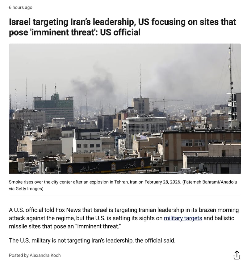 Fox News calling the attacks "brazen."