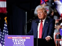 Donald Trump at the DNC Convention