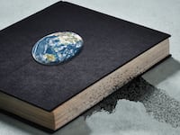 image of a textbook wiping state of florida away