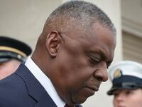 A photo of Secretary of Defense Lloyd Austin.