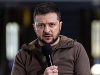 Ukrainian President Volodymyr Zelensky
