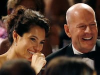 Bruce Willis and Emma Heming Willis.