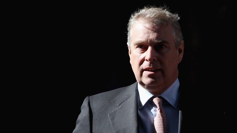 LONDON, ENGLAND - MARCH 07: Prince Andrew, Duke of York leaves the headquarters of Crossrail at Canary Wharf on March 7, 2011 in London, England. Prince Andrew is under increasing pressure after a series of damaging revelations about him surfaced, including criticism over his friendship with convicted sex offender Jeffrey Epstein, an American financier.