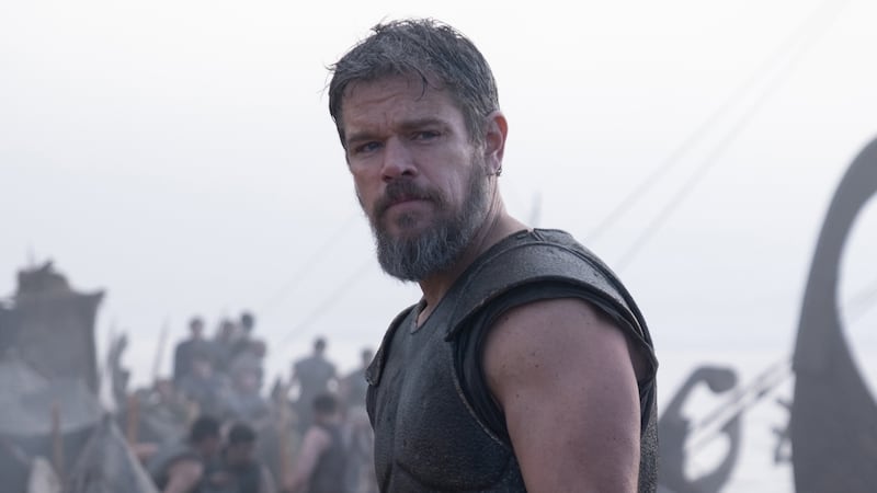 Matt Damon is Odysseus in THE ODYSSEY, written, produced, and directed by Christopher Nolan.