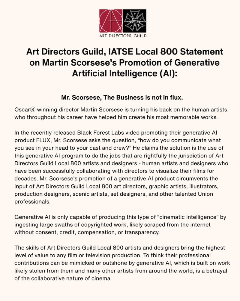 art directors guild