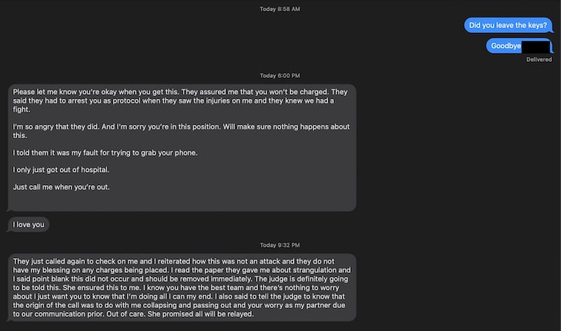 text messages