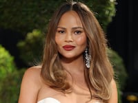 Chrissy Teigen attends the 2025 Vanity Fair Oscar Party Hosted By Radhika Jones at Wallis Annenberg Center for the Performing Arts on March 02, 2025 in Beverly Hills, California.