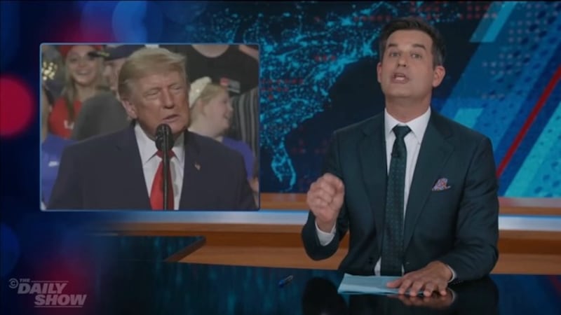 Michael Kosta accused Trump of being horny.