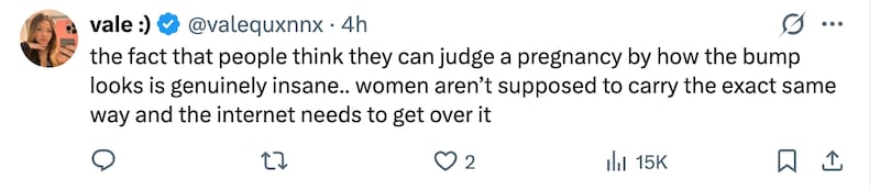X comment