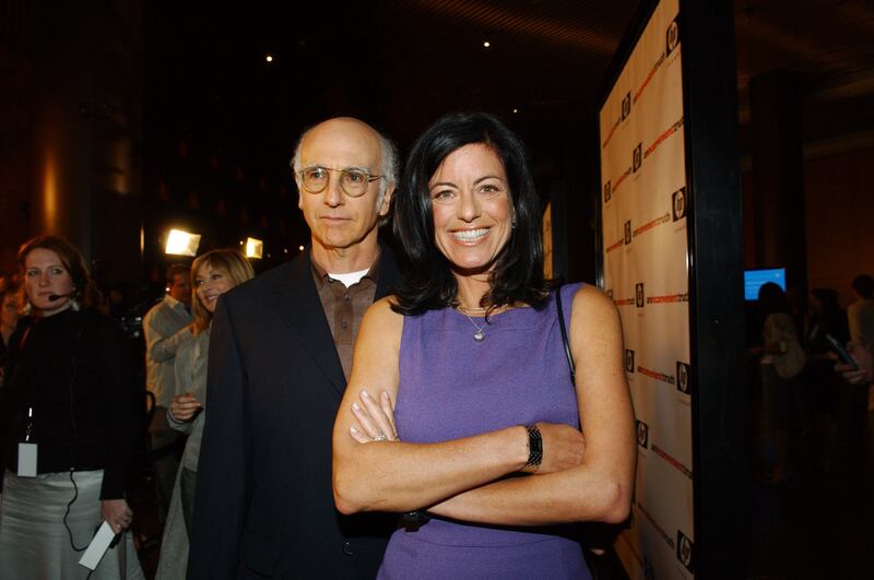 Larry and Laurie David during An Inconvenient Truth Los Angeles Premiere - Red Carpet at Directors Guild of America in Los Angeles, California, United States. (Photo by Amy Graves/WireImage)
