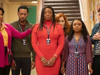 Sheryl Lee Ralph, Tyler James Williams, Janelle Janes, Lisa Ann Walter, Quinta Brunson, and Chris Perfetti