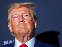 A picture of former U.S. President and GOP presidential candidate Donald Trump. Fulton County District Attorney Fani Willis is reportedly expected to seek over a dozen indictments in her case into Donald Trump’s efforts to overturn the 2020 election.