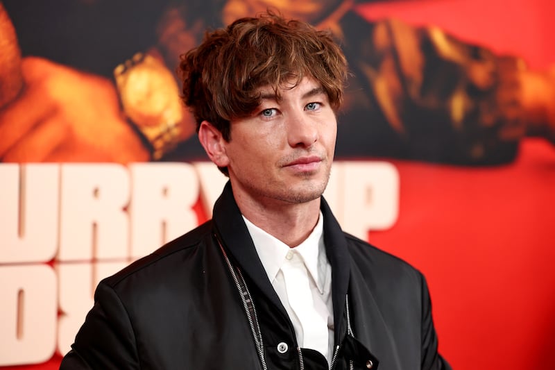 Barry Keoghan attends the world premiere of "Hurry Up Tomorrow" in New York City.