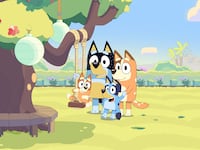 A still from 'Bluey' episode "The Sign."