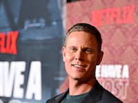 Christopher Landon attends Netflix's \"We Have A Ghost\" Premiere on February 22, 2023 in Los Angeles, California. (Photo by Charley Gallay/Getty Images for Netflix)"