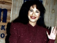 Portrait of American singer Selena (born Selena Quintanilla-Perez, 1971 - 1995) at the 1995 Houston Livestock Show & Rodeo at the Houston Astrodome, Houston, Texas, February 26, 1995.