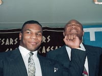 Mike Tyson and George Foreman.