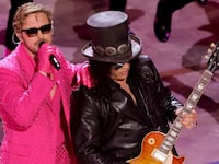 Ryan Gosling and Slash