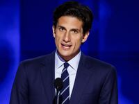 CHICAGO, ILLINOIS - AUGUST 20: Jack Schlossberg, grandson of former U.S. President John F. Kennedy, speaks on stage during the second day of the Democratic National Convention at the United Center on August 20, 2024 in Chicago, Illinois. Delegates, politicians, and Democratic Party supporters are gathering in Chicago, as current Vice President Kamala Harris is named her party's presidential nominee. The DNC takes place from August 19-22. (Photo by Chip Somodevilla/Getty Images)