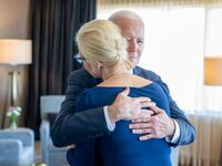 President Joe Biden met with Yulia Navalnaya and her daughter Dasha to express condolences for the late Alexei Navalny on Feb. 22, 2024.
