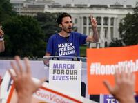 David Hogg, survivor of the 2018 Parkland, Florida shooting and founder of the March For Our Lives Movement