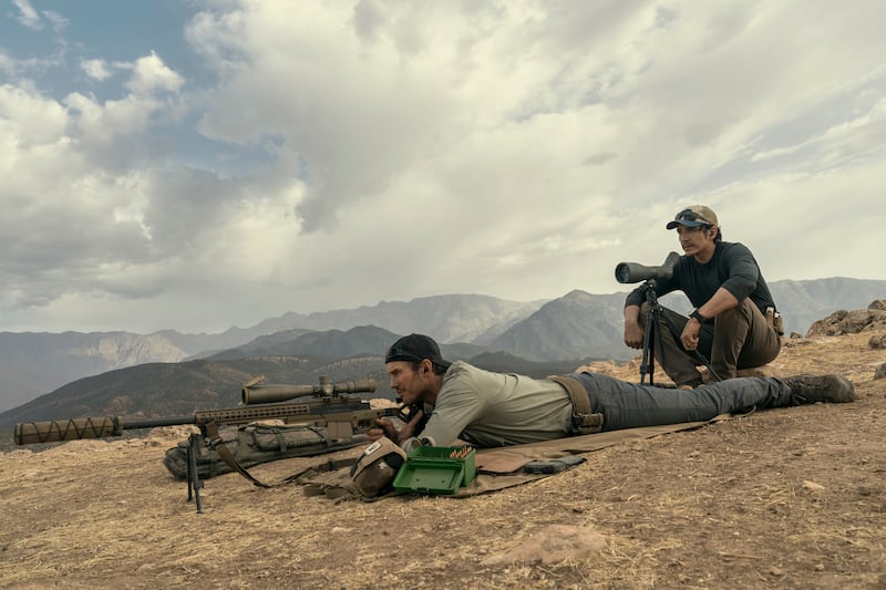 Chris Pratt and Gabriel Luna in The Terminal List.