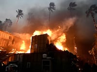 night image of woolsey fire in malibu california camp climate change global warming negative rain ron elvington meteorlogy drought