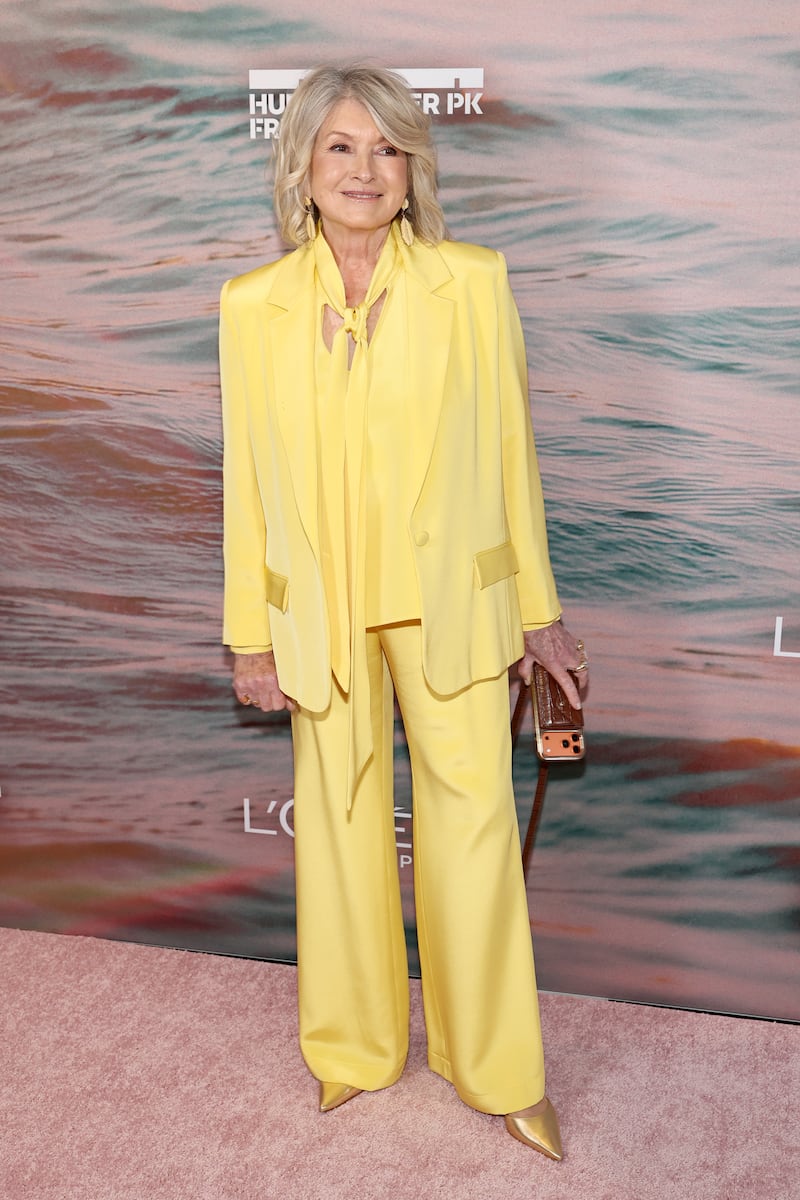 Martha Stewart at the Hudson River Park Friends 10th Annual Playground Committee Luncheon in New York City in March 2026.