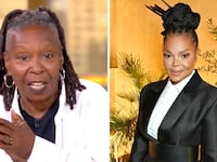 Whoopi Goldberg and Janet Jackson