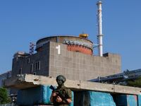 Russia and Ukraine have blamed each other for drone attacks at the Zaporizhzhia nuclear power plant.