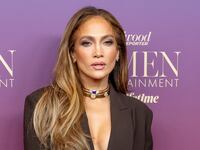 Jennifer Lopez attends the Hollywood Reporter's annual Women in Entertainment Gala at the Beverly Hills Hotel on December 03, 2025.