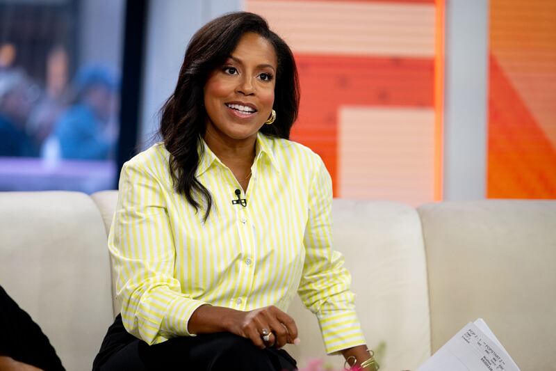 TODAY -- Pictured: Sheinelle Jones on Monday, September 9, 2024 -- (Photo by: Nathan Congleton/NBC via Getty Images)