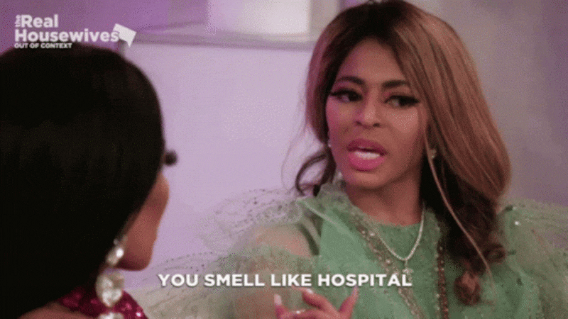 A gif of Mary Cosby in 'The Real Housewives of Salt Lake City'