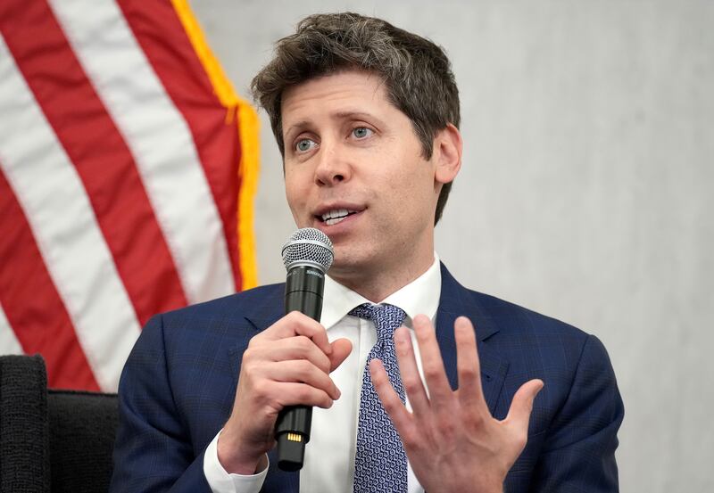 WASHINGTON, DC - JULY 22: Sam Altman, CEO of OpenAI, delivers remarks at the Integrated Review of the Capital Framework for Large Banks Conference at the Federal Reserve on July 22, 2025 in Washington, DC. The conference brings together experts to discuss regulatory policy and the implications on the financial system (Photo by Andrew Harnik/Getty Images)