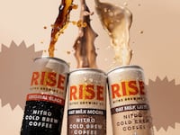 RISE nitro cold brew oat milk latte review
