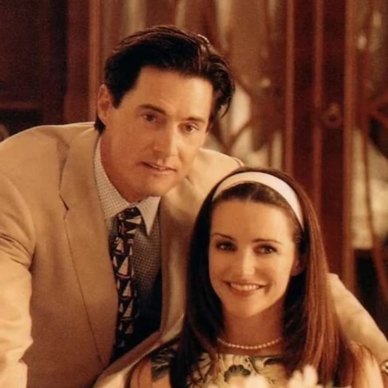 Kyle MacLachlan and Kristin Davis in 'Sex & the City'