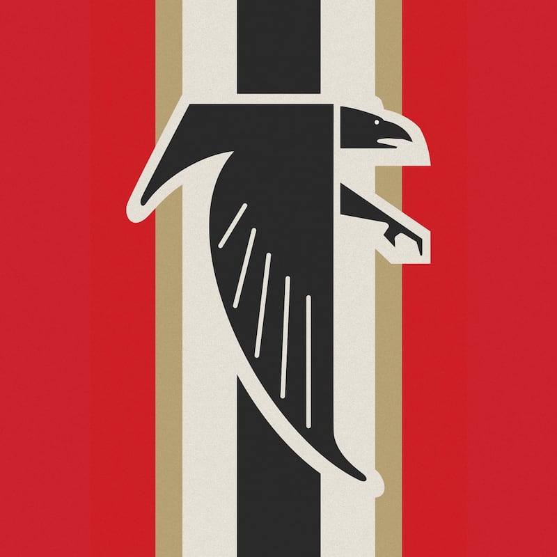 Atlanta Falcons logo.