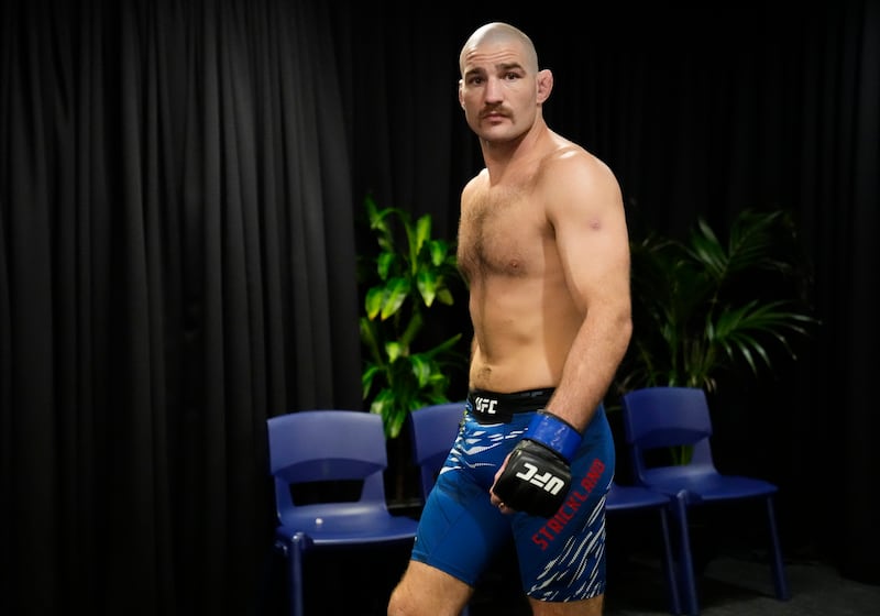 Strickland said he wanted fans to be at the fight.