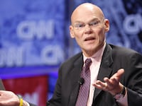 James Carville at a CNN conference in New York in 2007.