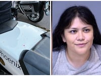 Red dye drops/Anasilvia Gomez Zamora mugshot